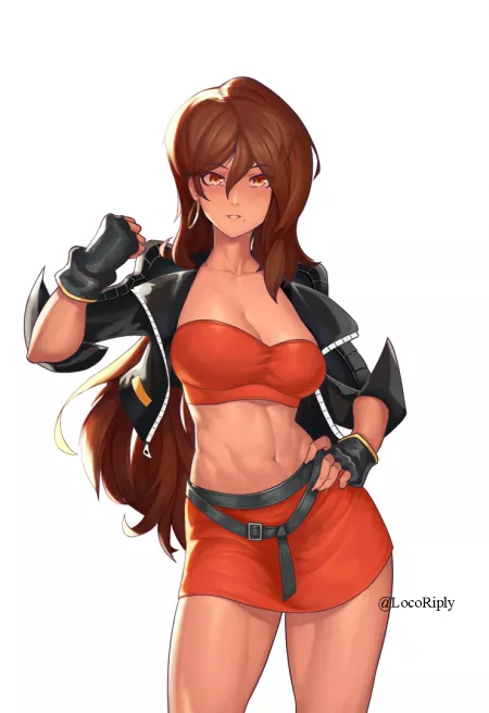 Blaze Fielding (LocoRiply) [Streets of Rage] by elee0228