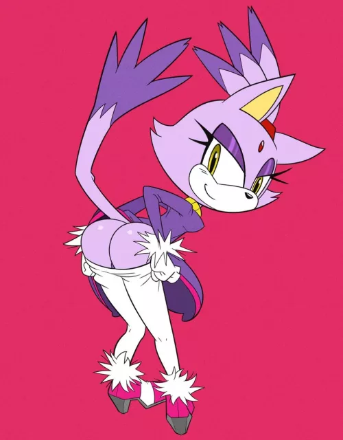 Blaze makes up the front with the back (majuv) by SavageRedFang
