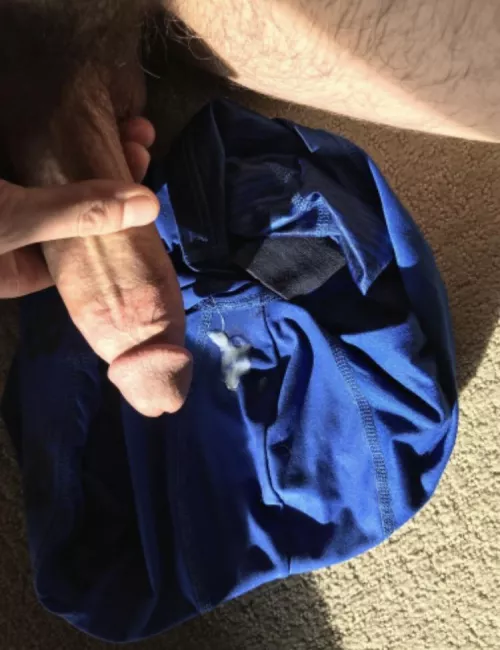 Blew my load all over my boxers. by MilTownBrew12