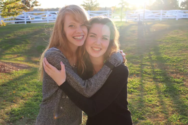 Blond and brunnet by Throwaway19861587