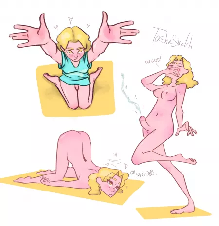 Blonde cutie (TashaSketch) by Anonymous31246