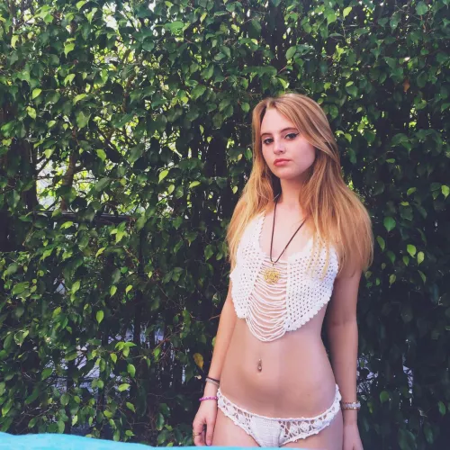 Blonde & Lace Bikini (irtr) by b3utifulworld