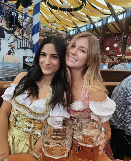 Blonde or Brunette? by crunchbacca