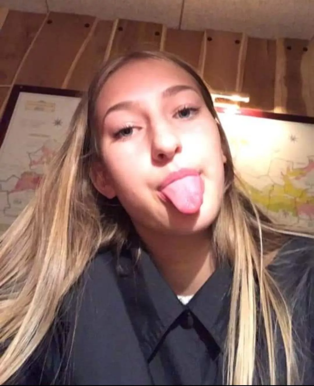 Blonde tongue posted by 88throwaway44