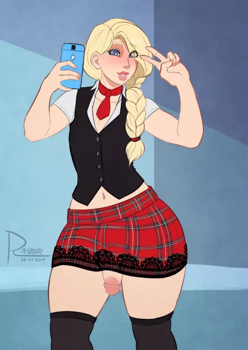 Blonde trap by Horror_Credit8360