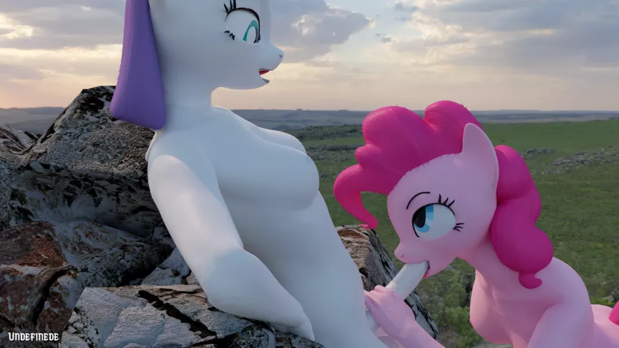 Blowjob from Pinkie Pie - Artist: Undefinede by undefinede