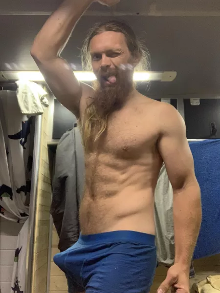 Blue boxers by Bruce494