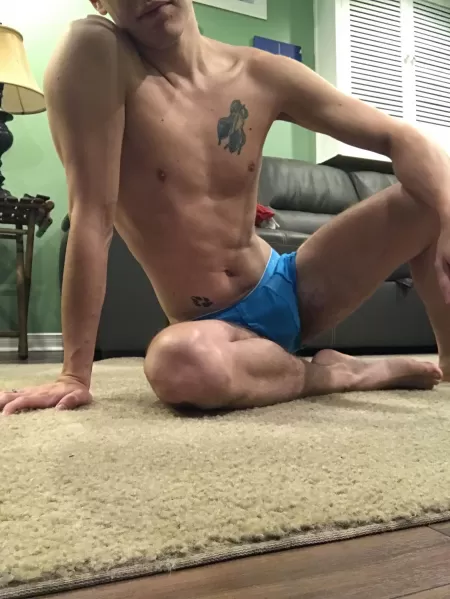 Blue Calvins by AmongaSeaofStars