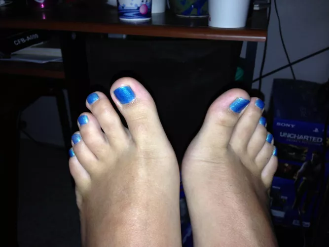 Blue goes with everything. by NorthDragonTamer