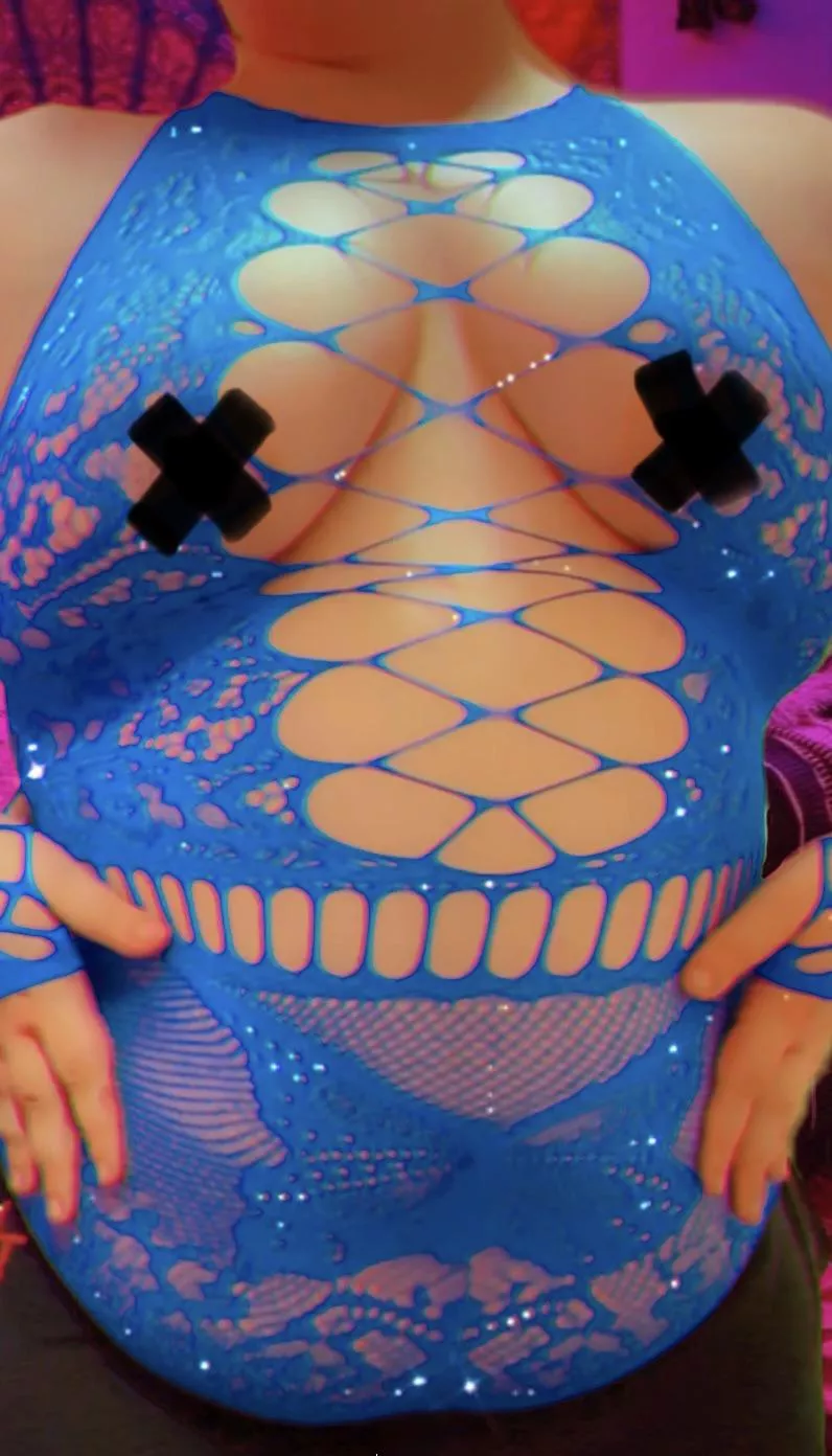 Blue lace baby🤤💦 posted by evielewds