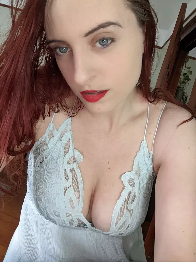 Blue lace summer dress posted by Morgan_Storm