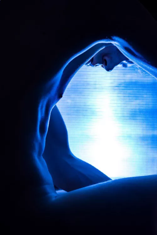 “Blue”. Photo of me in 2016 [M] by ClinkzZ90