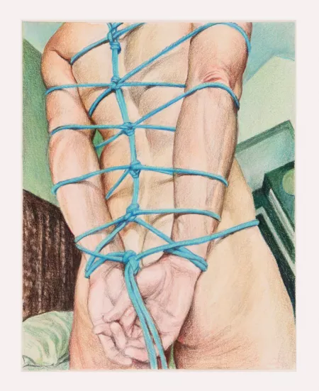Blue ropes by yours_lewdly