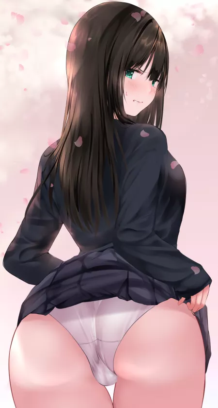 Blue skirt [iDOLM@STER Cinderella Girls] by elegantloveglimmer