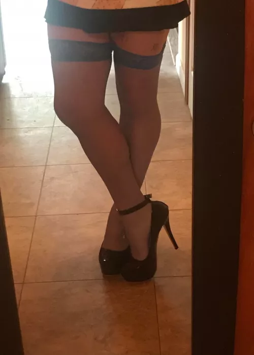 Blue stockings by EveWilliams3383