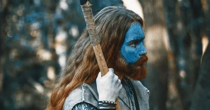 Blue warrior by Anatolysdream