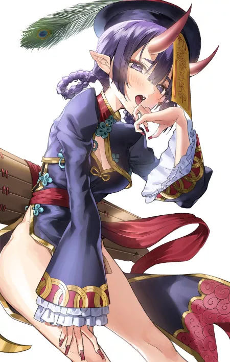 Blushing Shuten by JeanneDAlter