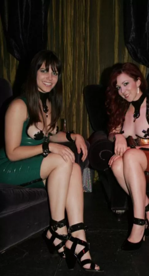 Bobbi and friend in sexy dresses posted by SpunkySpunkyAssGuy