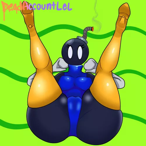 Bob-omb lady from wyerframeZ on Twitter cause why not by DeadAccountLoL