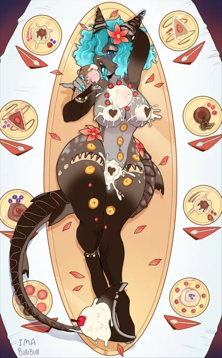 Bon Appetit [F] (Imabunbun) by 5headedragon