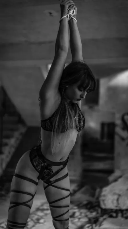 Bondage Shooting Time by inflamescam