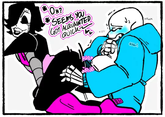 Boner lol [mettaton] [sans] posted by funkopopsus