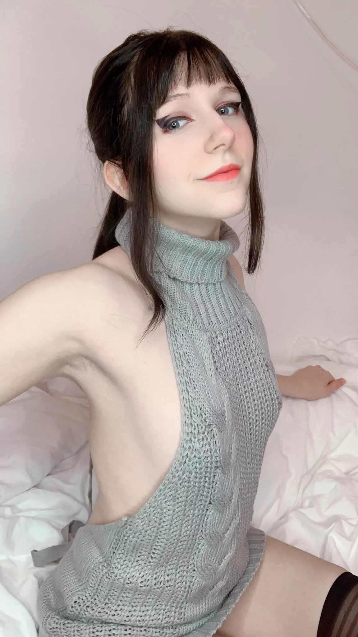 Booba almost slipping out🎀 posted by x_nori_