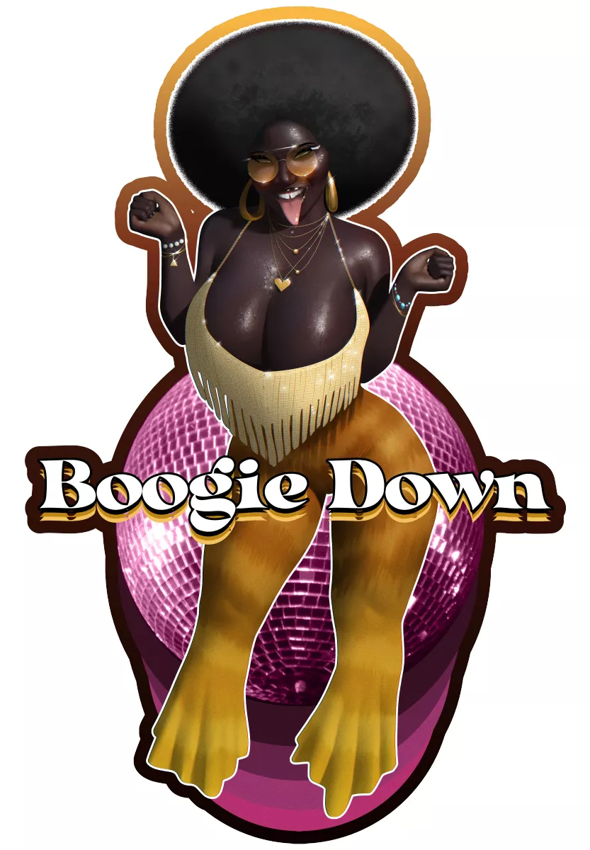 Boogie Down by Black Pinup Project posted by blackpinupproject