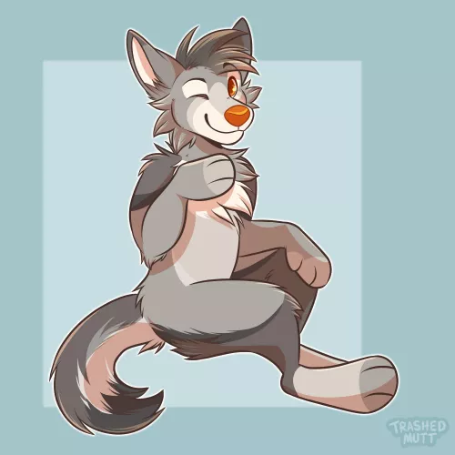 Booshie ✨ (art by me - @trashedmutt on twitter) by trash-mutt