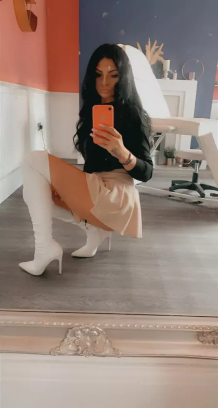 Boots and a skirt by dor14