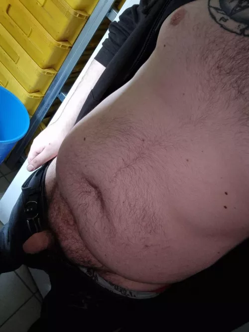 Bored at work by DaddyBear1994