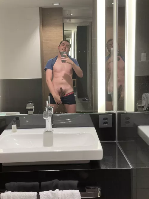 Bored in the hotel, come over? by ohjoshzz