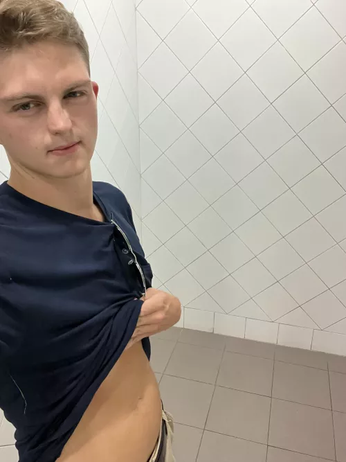 Bored work selfie by brf297