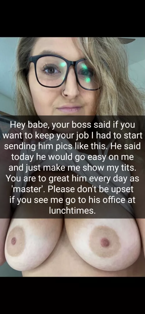 Boss owns your wife now by Cuckthrowaway2021