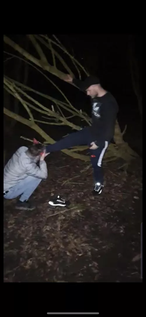 Boss Ryan - Young foot boy cleans masters sweaty socked feet then works his tongue onto the soles! Available on Gumroad via the link in the comments by Jakethesublad1995