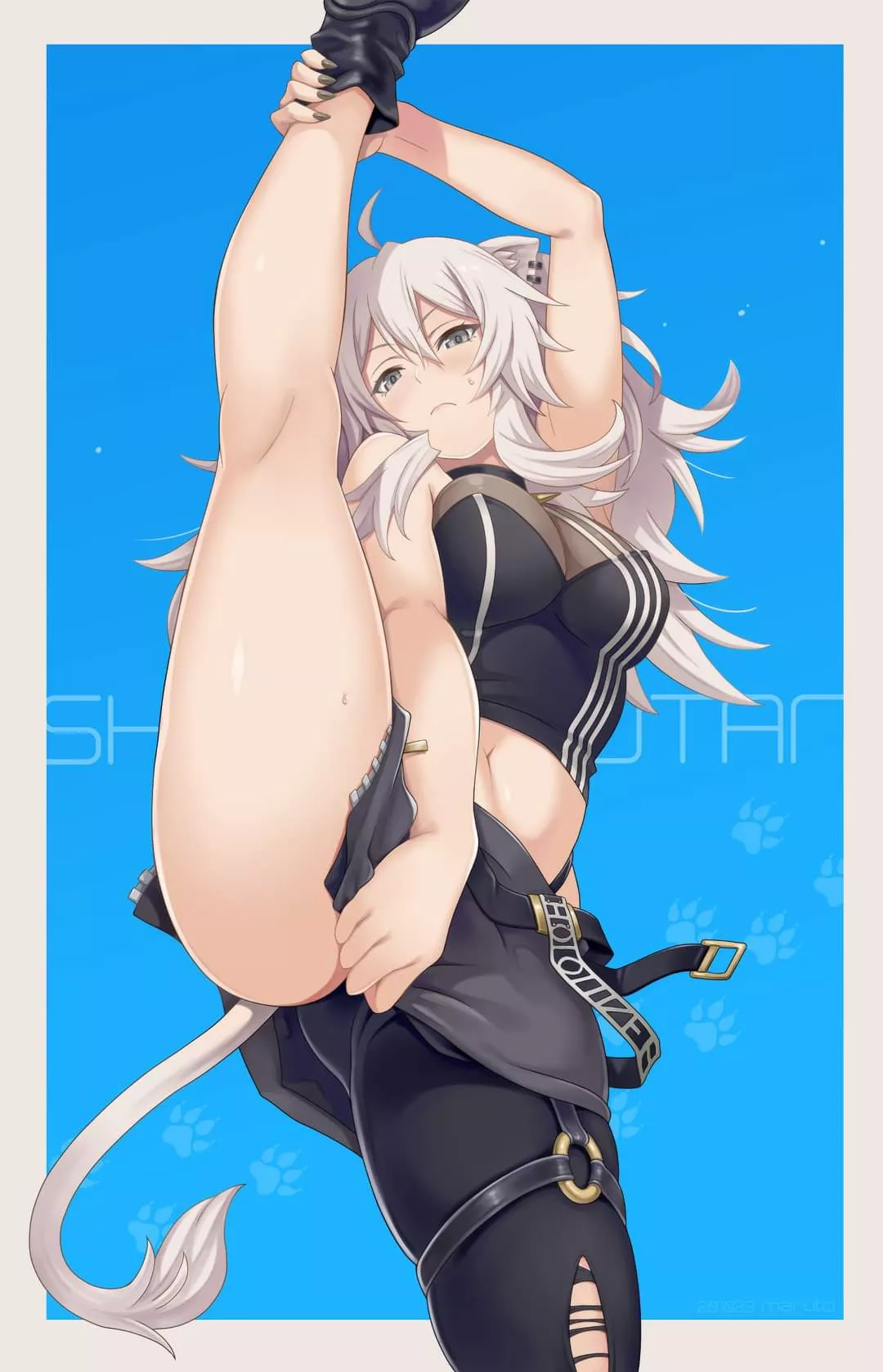 Botan's thicc thighs & bubble butt posted by Henthigh_Senpai