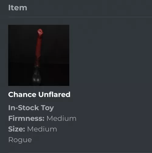 Bought my first chance! M/M unflared by McWheelie