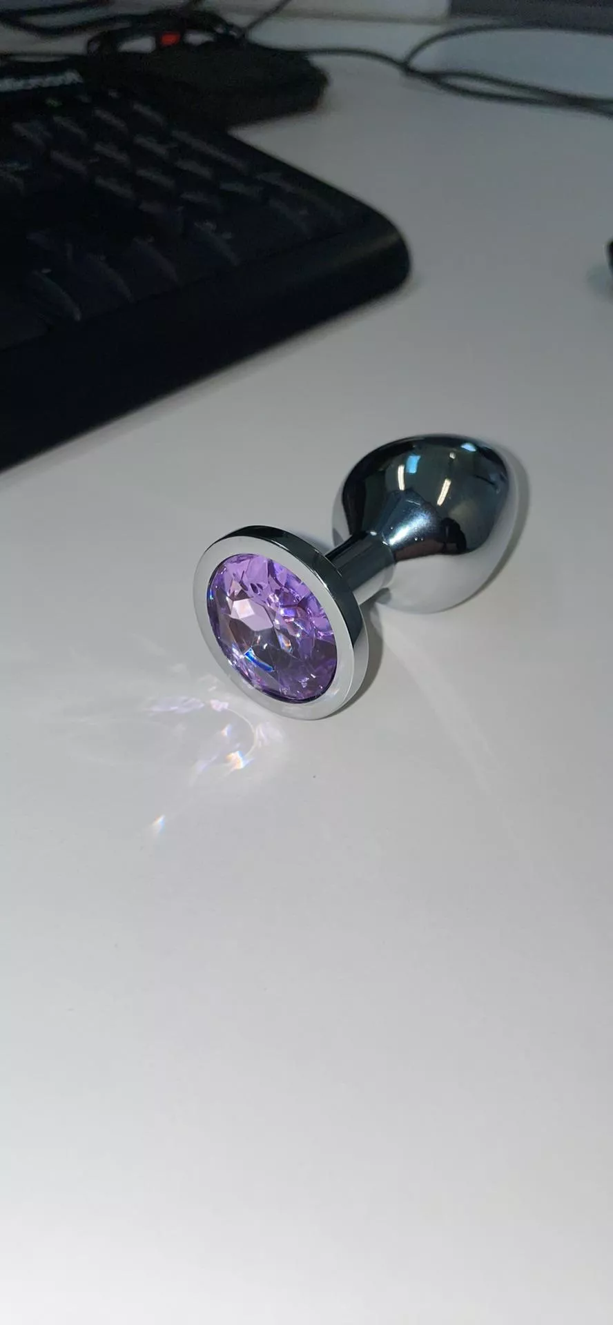 Bought myself a new buttplug today! Hopefully it’ll look cute in my tight ass with my panties on and my hard cock dripping! 😍 posted by Puzzleheaded_Pitch25