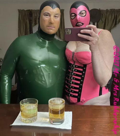 Bourbon 🥃 & Latex / Rubber❣️ by Mr_Rubberwhip
