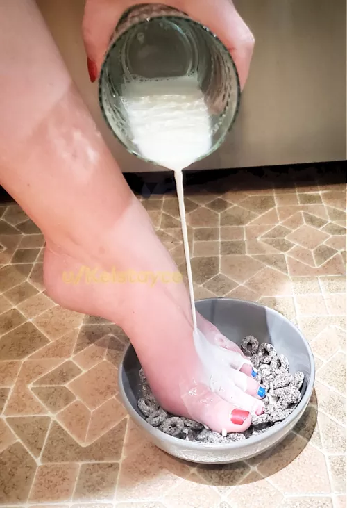 Bowl is only half full because I am the real snack! by Kelstayce