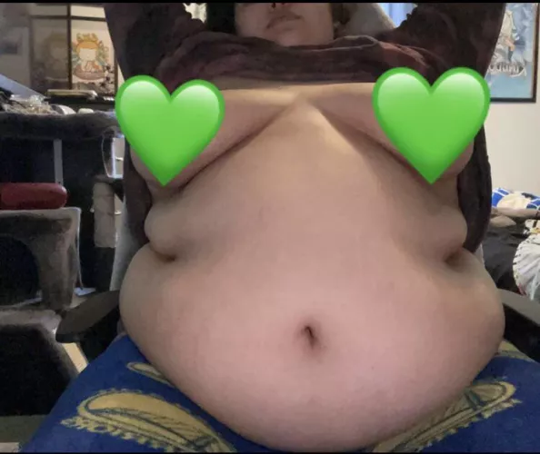 Bowl of ramen, 8 quesadillas, 4 hotdogs plus heavy cream 😌 the results by nonsuitableusernames