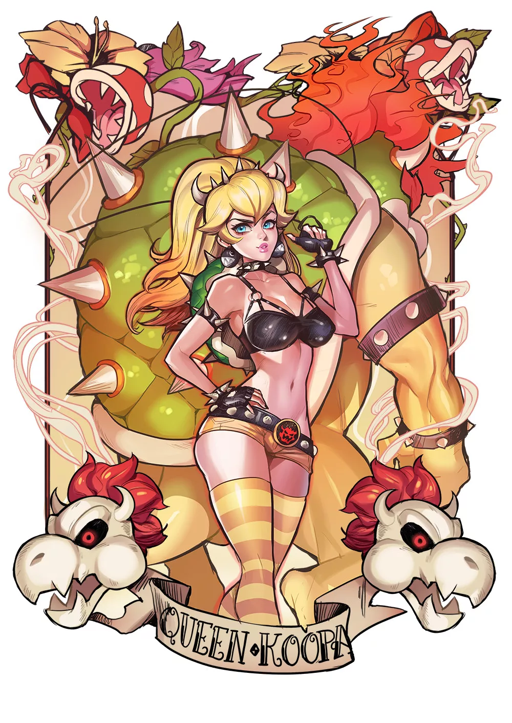 Bowser peach by Oscar Vega posted by Darkshreaders3