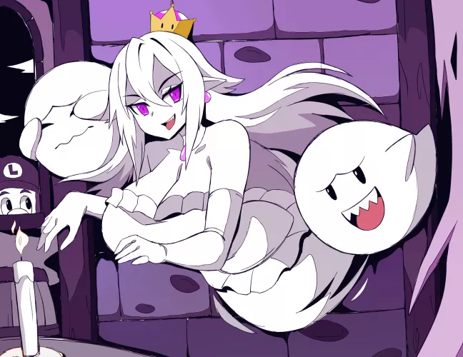 Bowsette. Art by Rtil by Banime2019