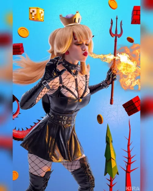 Bowsette By Lada Lyumos by iamwhatiamok