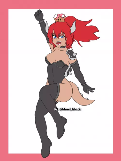 Bowsette by me by CampKawaii