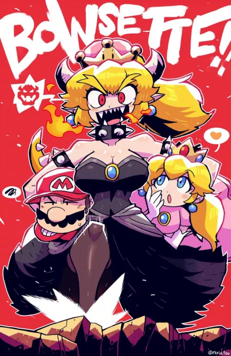 Bowsette on an adventure! by PeakStudios