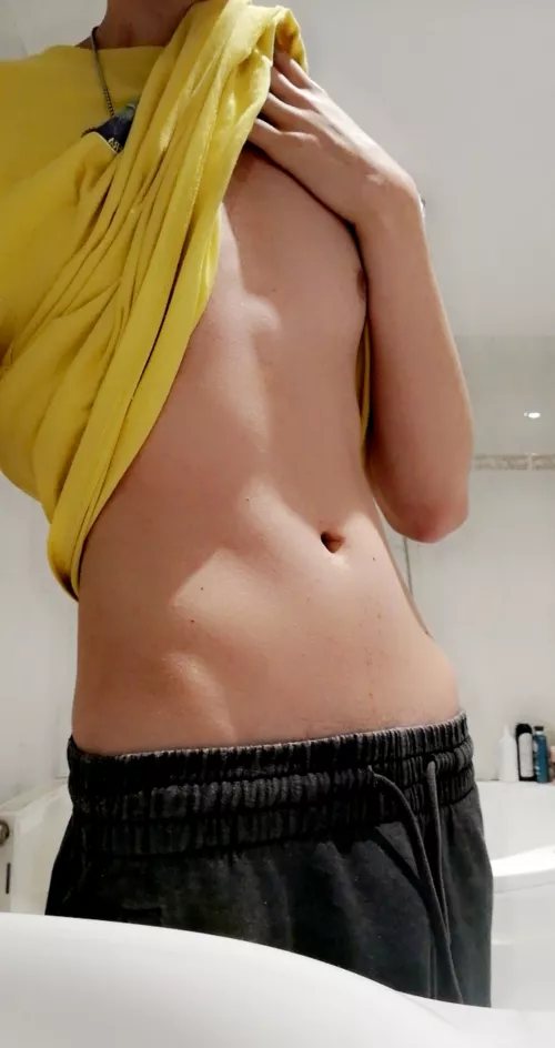 Boys belly 🐱 by twinkboy2002