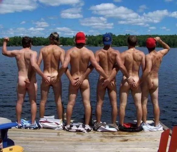 Boys lake trip, no tan lines by the end of summer. by rolmsted