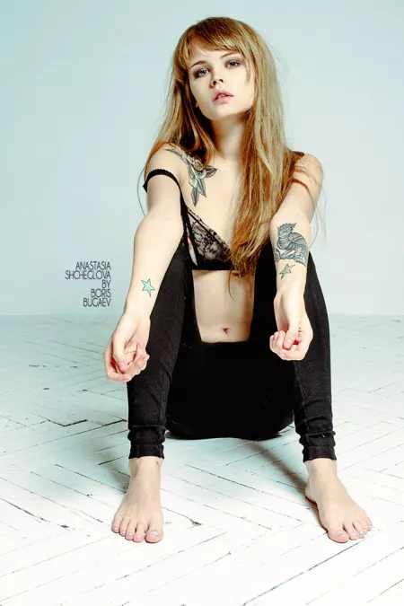 Bra coming off by Bugaev by [deleted]