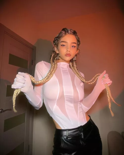 Braids and gloves by NewUploader1